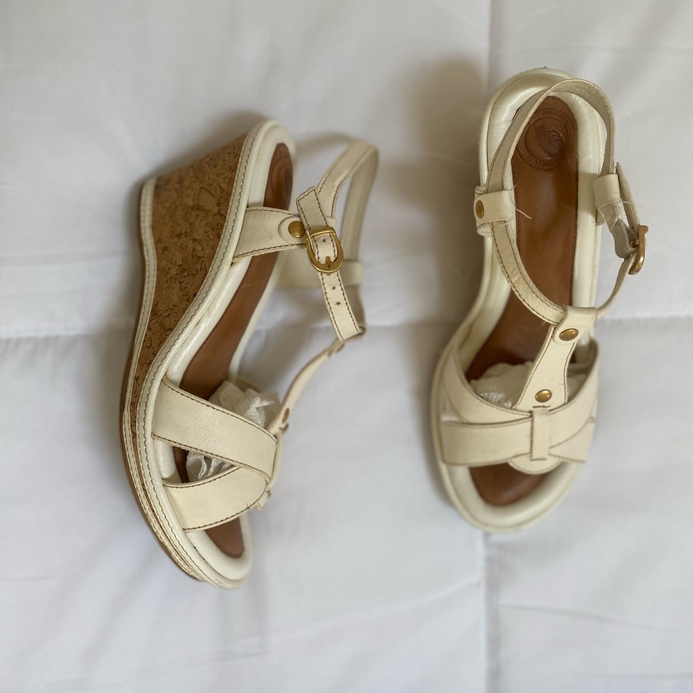 NURTURE-  CREAM AND CORD WEDGES